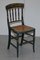 Handbemalte Regency Bergère Stühle aus Rattan, 1810er, 4er Set 14