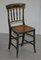 Handbemalte Regency Bergère Stühle aus Rattan, 1810er, 4er Set 19