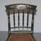 Regency Hand Painted Rattan Bergere Chairs, 1810s, Set of 4 17