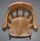 King Edward VII Stamped Crown Estate Captain's Armchair from O’Haines, High Wycombe, Image 6