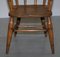 King Edward VII Stamped Crown Estate Captain's Armchair from O’Haines, High Wycombe 12
