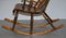 Swedish William IV Pine Rocking Armchair, 1830s, Image 17