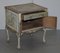 Hand Painted Side Table or Cupboard with Claw & Ball Feet, 1900s 16