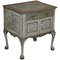 Hand Painted Side Table or Cupboard with Claw & Ball Feet, 1900s, Image 1