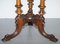 Viktorianischer Dreibein-Beistelltisch aus Wurzel- & amp; Nussholz mit Pillarded Base & Ornate Carving 8