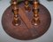 Viktorianischer Dreibein-Beistelltisch aus Wurzel- & amp; Nussholz mit Pillarded Base & Ornate Carving 17