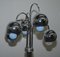 Large American Atomic Table Lamps in Polished Chrome, 1940s, Set of 2 6