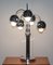 Large American Atomic Table Lamps in Polished Chrome, 1940s, Set of 2 2