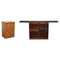 Vintage Danish Teak Captain's Campaign Bar by Reno Wahl for Dyrlund 1