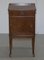 Mid-Century Modern Hardwood Side Table or Cupboard with Single Door and Drawer 2