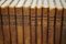 Ausziehbares Schwarzwald Eulen Bücherregal aus geschnitztem Holz mit Sir Walter Scott Bücher, 1900er 8