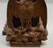 Black Forest Extending Owl Bookshelf in Carved Wood with Sir Walter Scott Books, 1900s, Image 13