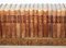 Ausziehbares Schwarzwald Eulen Bücherregal aus geschnitztem Holz mit Sir Walter Scott Bücher, 1900er 5