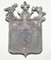 Armorial Crest or Coat of Arms in Solid Bronze with Verdigris 10