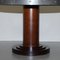 Studded Hardwood Coffee or Side Table with Wrought Iron Strap Work 7