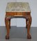 George III Hand Carved Piano Stool or Bench Seat with Claw & Ball Feet, 1760s 7