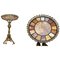 Italian Regency Cast Brass & Specimen Marble Side Table, 1820s 1