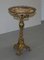 Italian Regency Cast Brass & Specimen Marble Side Table, 1820s 4