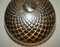 Kugelförmige Tischlampen aus Muranoglas mit Diamantschliff in Silber, 2 . Set 10