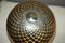 Lámparas de mesa esféricas de cristal de Murano de talla diamante en dorado. Juego de 2, Imagen 11