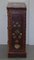 Orientalischer handbemalter Beistellschrank oder Bücherregal mit Metallband, 1900er 9