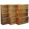 Modular Stacking Bookcases with Hardwood Frames from Minty Oxford, Set of 3, Image 1