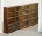 Modular Stacking Bookcases with Hardwood Frames from Minty Oxford, Set of 3 2