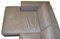 Sofá esquinero Cenova de 5-6 plazas de cuero gris de Bo Concepts, Imagen 11