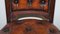 Sillas de comedor Chesterfield de cuero marrón y madera dura. Juego de 5, Imagen 8
