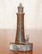 Antique Small Solid Marble Statues of Lighthouses, Set of 4 2