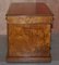 Antique Pollard Oak Partner Desk in Oxblood Leather from Howard & Sons, 1880s 14