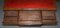 Antique Pollard Oak Partner Desk in Oxblood Leather from Howard & Sons, 1880s, Image 20