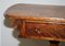 Early Victorian Walnut Side Table with Ornately Carved Base & Legs, Image 8
