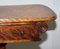 Early Victorian Walnut Side Table with Ornately Carved Base & Legs 9