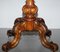 Early Victorian Walnut Side Table with Ornately Carved Base & Legs 15