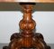 Early Victorian Walnut Side Table with Ornately Carved Base & Legs, Image 14