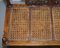 French Walnut and Rattan Bookcase 7