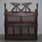 French Walnut and Rattan Bookcase 16