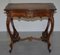 Late Victorian French Pine Brown Leather Gold Gilt Desk, 1900s 17