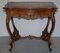 Late Victorian French Pine Brown Leather Gold Gilt Desk, 1900s 8