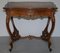Late Victorian French Pine Brown Leather Gold Gilt Desk, 1900s, Image 8