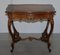 Late Victorian French Pine Brown Leather Gold Gilt Desk, 1900s 2