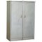 Industrial Art Deco Double Wardrobe with Aluminium Frame Drawers from Huntington Aviation, Image 1
