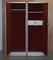 Industrial Art Deco Double Wardrobe with Aluminium Frame Drawers from Huntington Aviation, Image 7