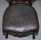 Victorian Hand Carved Medallion Back Dining Chairs, Set of 6 12