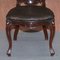 Victorian Hand Carved Medallion Back Dining Chairs, Set of 6, Image 7