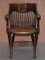 English Oak Spindle Back Office Chair by Ralph Johnson 2