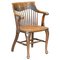 English Oak Spindle Back Office Chair by Ralph Johnson 1