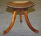 Antique Thebes Stool by L Wyburd 8