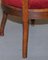 Antique Regency Oak Carved Bergere Armchair 14
